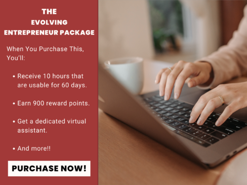 The Evolving Entrepreneur Package - 10 hours