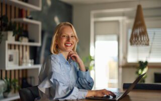 a virtual assistant for employee wellness program on computer