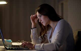 a business owner realizing she needs to delegate